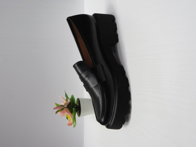 Półbuty Damskie H2229-1 BLACK 36-41 1