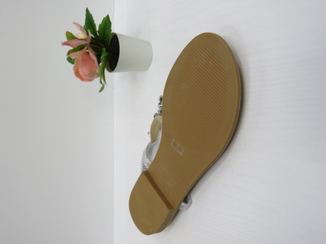Sandały damskie S140 SILVER 36-41 2