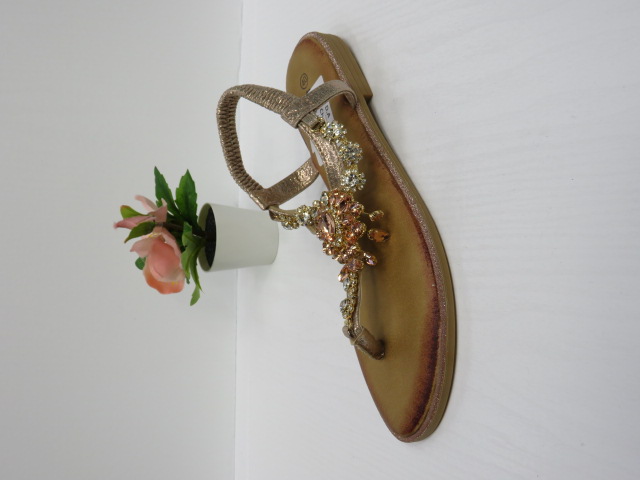 Sandały damskie S140 CHAMPAGNE 36-41