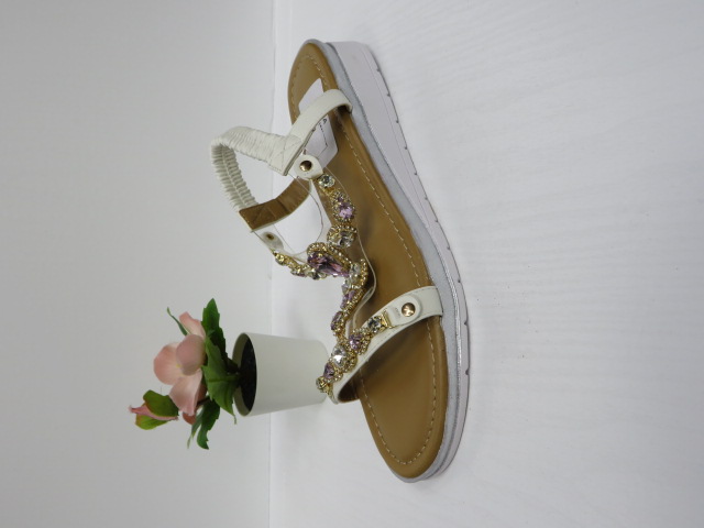 Sandały damskie 22-04 WHITE 36-41