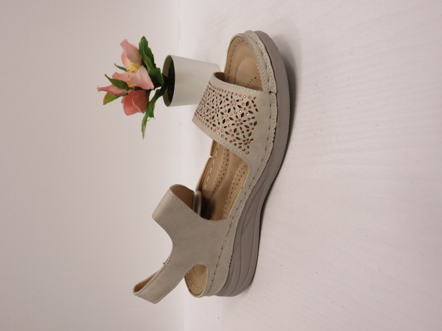 Sandały damskie HU504 BEIGE 36-41 1
