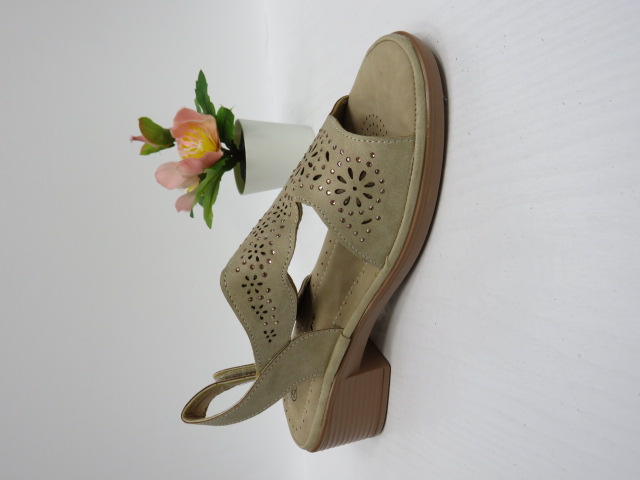 Sandały damskie HU506 KHAKI 36-41 1