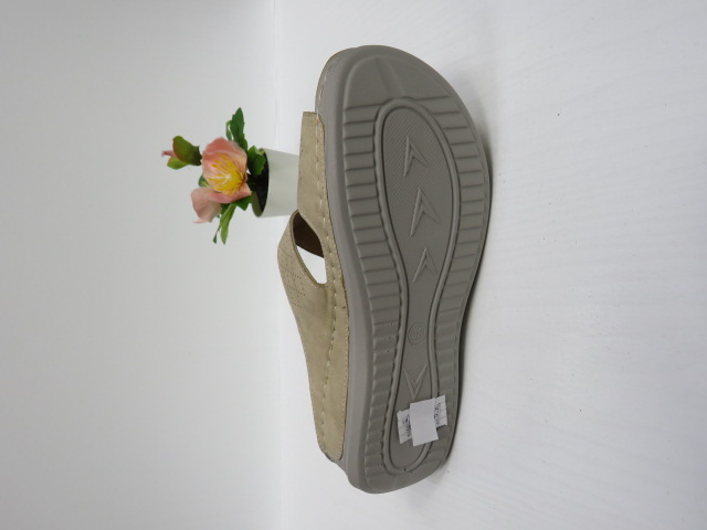 Klapki Damskie HU501 KHAKI 36-41 2