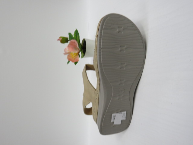 Sandały damskie HU504 KHAKI 36-41 2