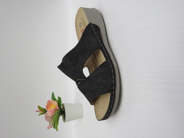 Klapki Damskie HU502 BLACK 36-41