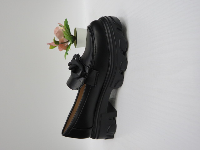 Półbuty Damskie 6893-1 BLACK 36-41 1