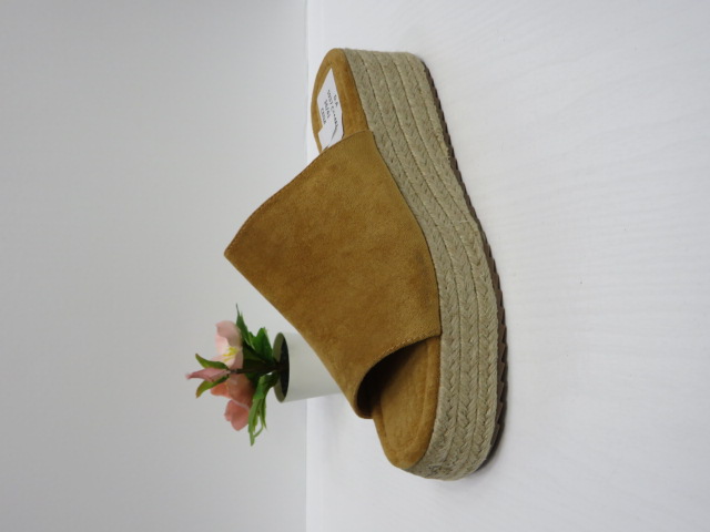 Klapki Damskie 5937 CAMEL 36-41
