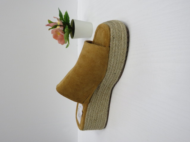 Klapki Damskie 5937 CAMEL 36-41 1
