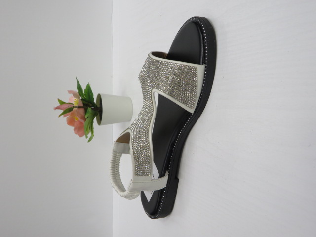 Sandały damskie 0-955 WHITE 36-41 1