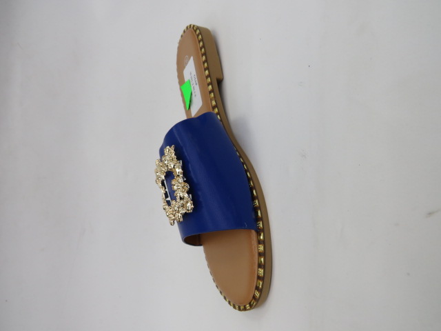 Klapki Damskie W101-2 BLUE 36-41 1