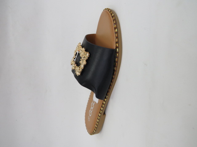 Klapki Damskie W101-2 BLACK 36-41
