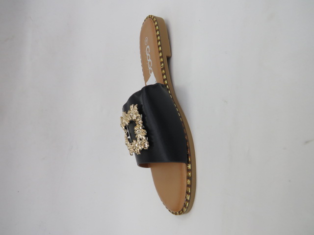 Klapki Damskie W101-2 BLACK 36-41 1