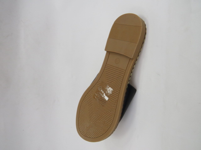 Klapki Damskie W101-2 BLACK 36-41 2