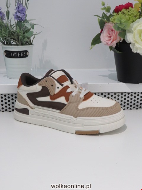 Sportowe Damskie 2268 BEIGE/BROWN 36-41