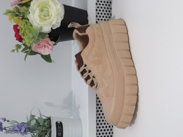 Trampki damskie 2207 KHAKI 36-41