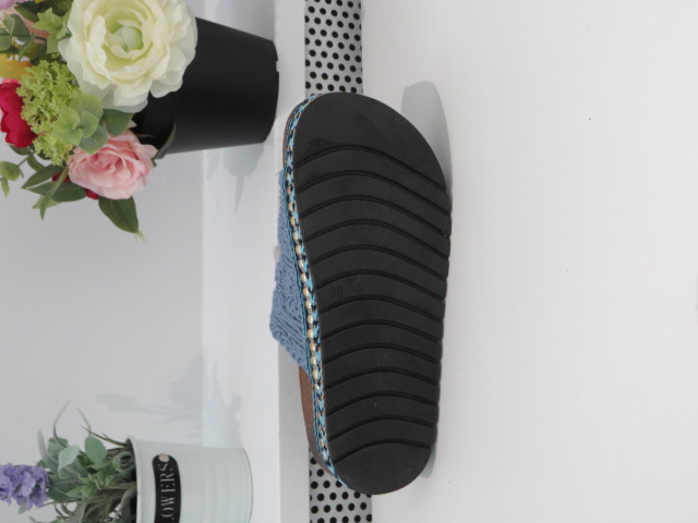 Klapki Damskie LS563 BLUE 36-41 2