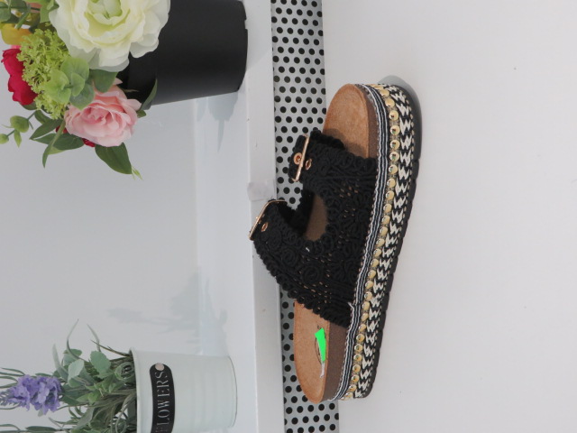 Klapki Damskie LS563 BLACK 36-41 1