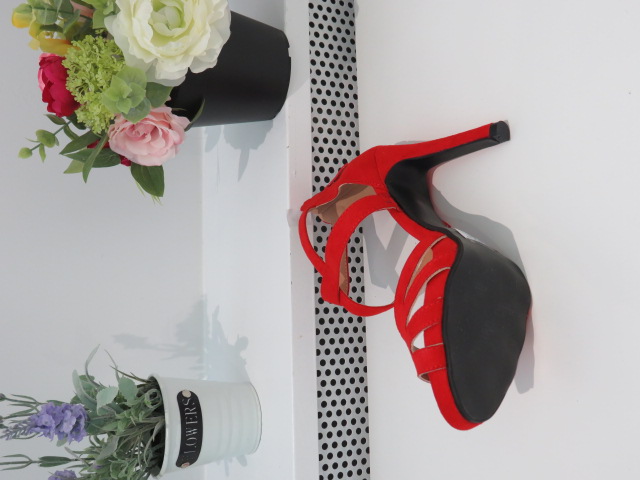 Szpilki damskie 368-10 RED 36-41 2