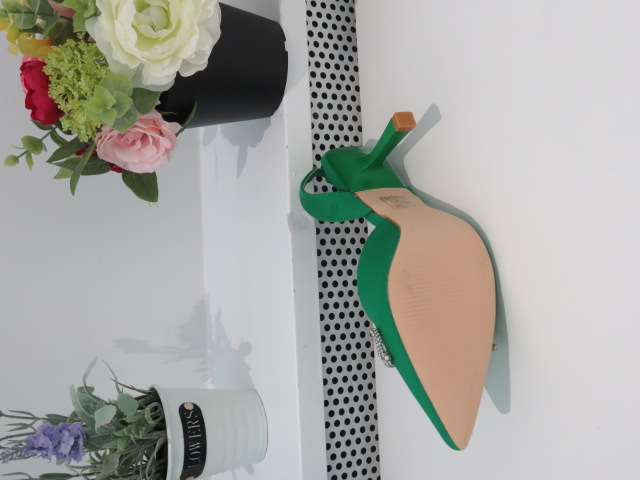 Szpilki damskie H519 GREEN 36-41 2