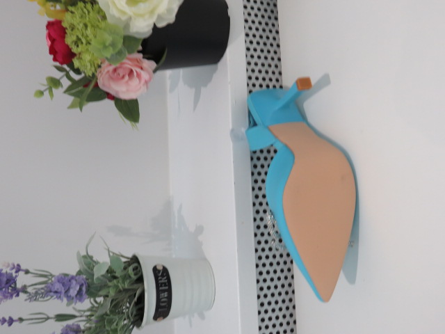 Szpilki damskie H519 BLUE 36-41 2