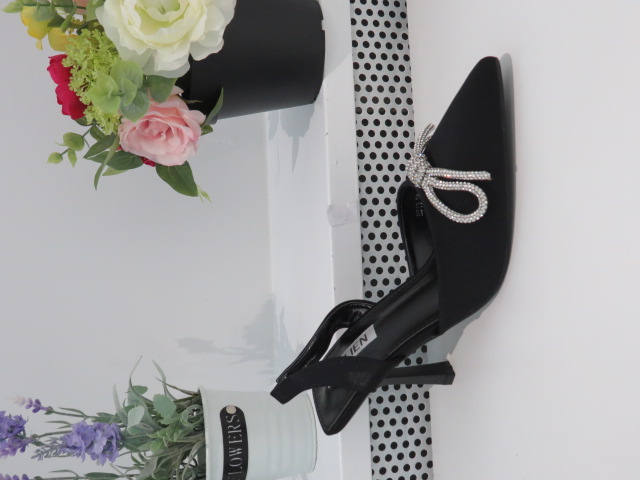 Szpilki damskie H519 BLACK 36-41