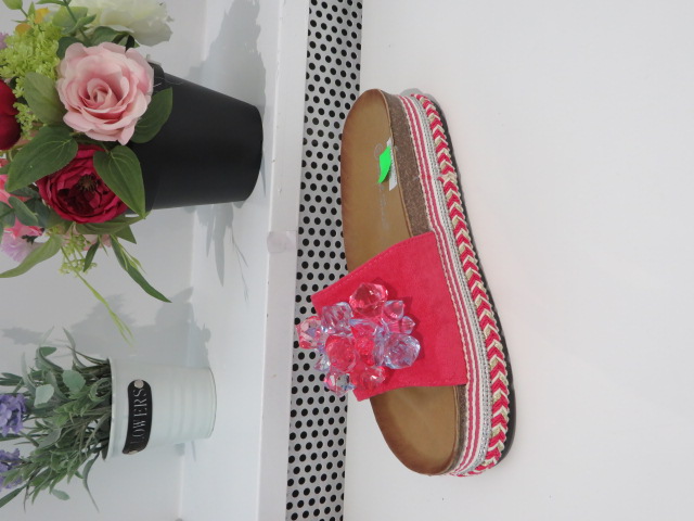 Klapki Damskie 6061-2 PEACH 36-41 1