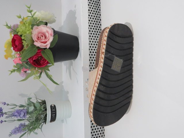 Klapki Damskie 20-378 BEIGE 36-41 2