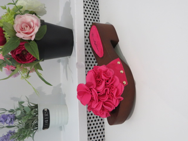 Klapki Damskie MS9050 FUSHIA 36-41