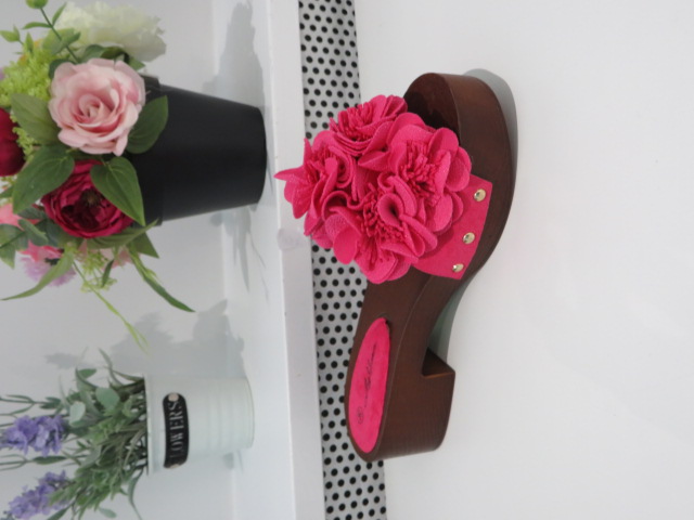 Klapki Damskie MS9050 FUSHIA 36-41 1