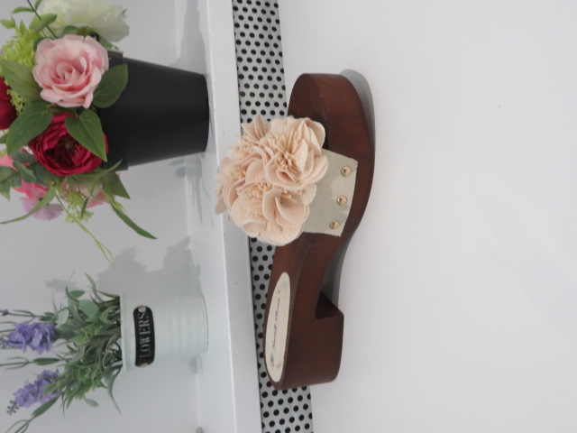 Klapki Damskie LS177 BEIGE 36-41 1