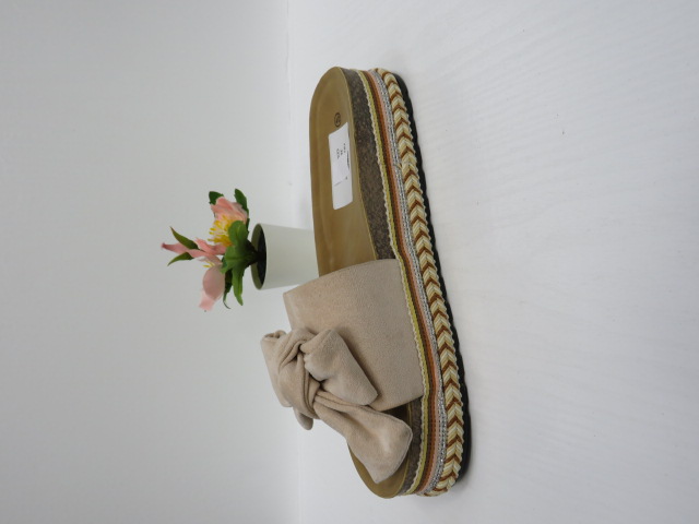 Klapki Damskie FB242 BEGER 36-41 1