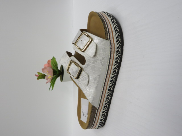 Klapki Damskie FB209 WHITE 36-41