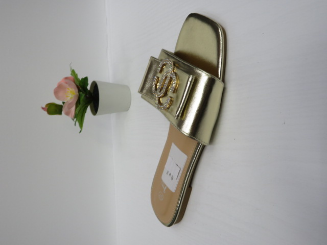Klapki Damskie YU212 GOLD 36-41