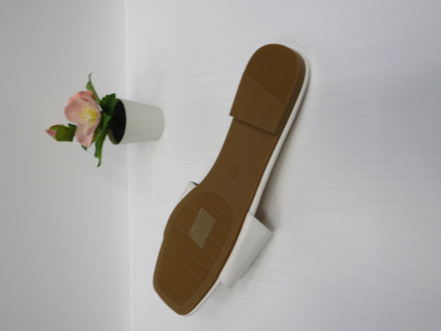 Klapki Damskie YU212 WHITE 36-41 2