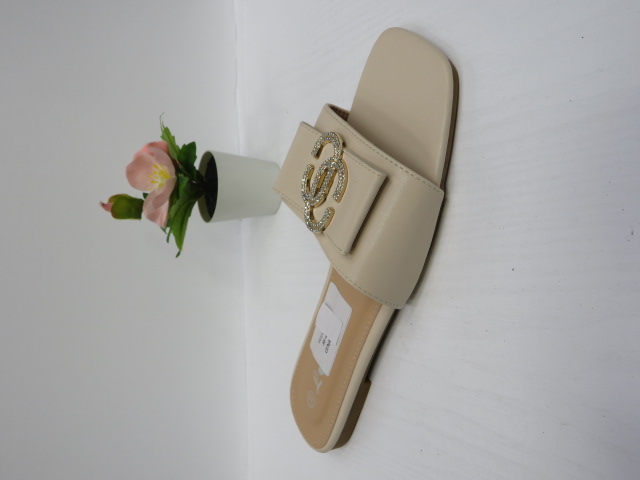 Klapki Damskie YU212 BEGER 36-41