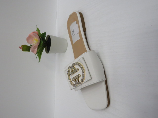 Klapki Damskie YU210 WHITE 36-41 1