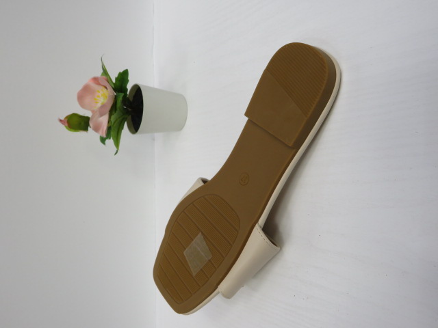 Klapki Damskie YU210 BEGER 36-41 2