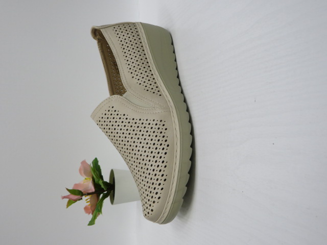 Półbuty Damskie 8601-4 BEIGE 36-42