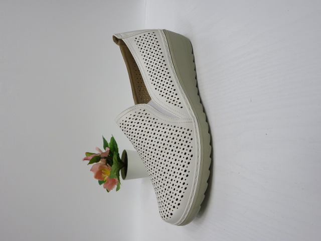 Półbuty Damskie 8601-8 WHITE 36-42