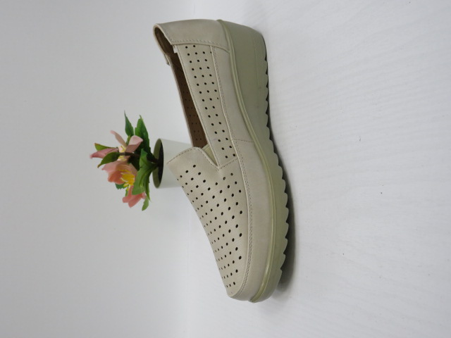 Półbuty Damskie 8613-4 BEIGE 36-42 1
