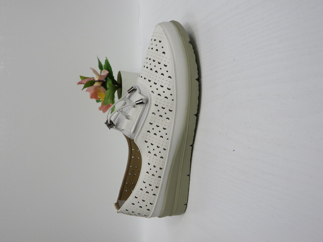 Półbuty Damskie 8610-8 WHITE 36-42