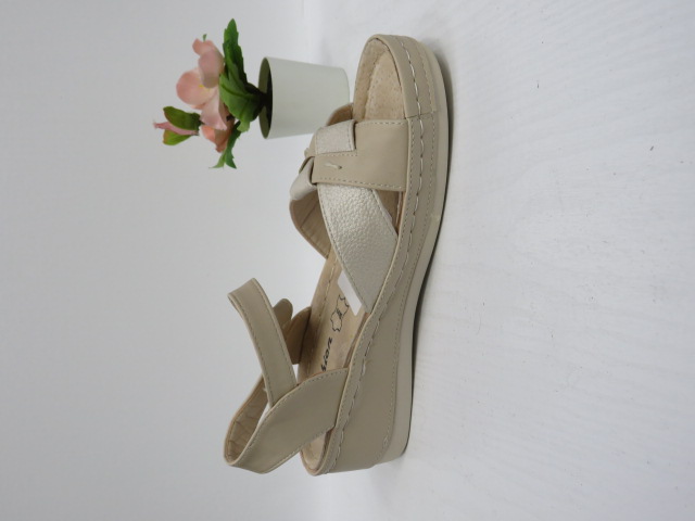 Sandały damskie 7AA2301 BEIGE/GOLD 36-41 1