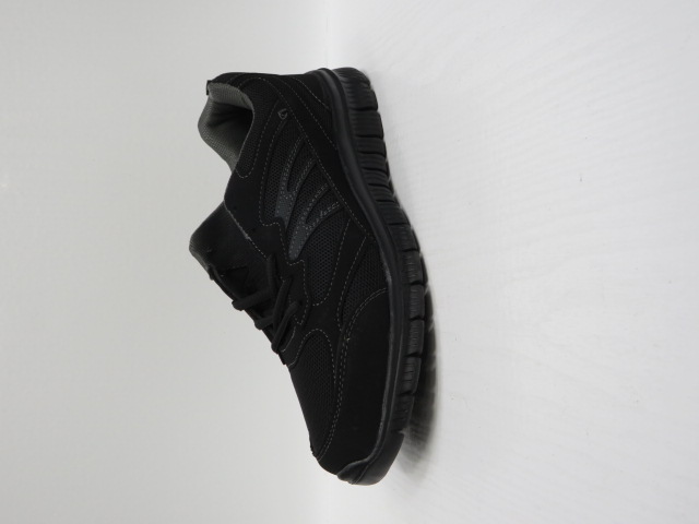 Trampki Męskie 6029A-1 BLACK/GREY 41-46