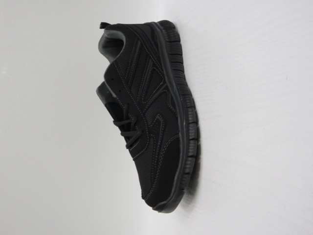 Trampki Męskie 6041A-1 BLACK/GREY 41-46