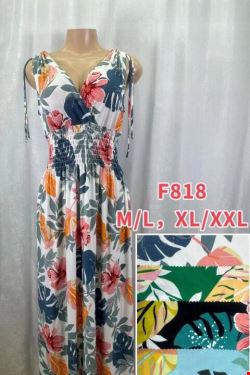 Sukienka damskie F818 Mix kolor M-2XL