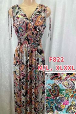 Sukienka damskie F822 Mix kolor M-2XL