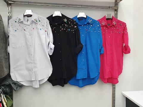 Koszsula damskie 5157 1 kolor S-2XL (towar tureckie )