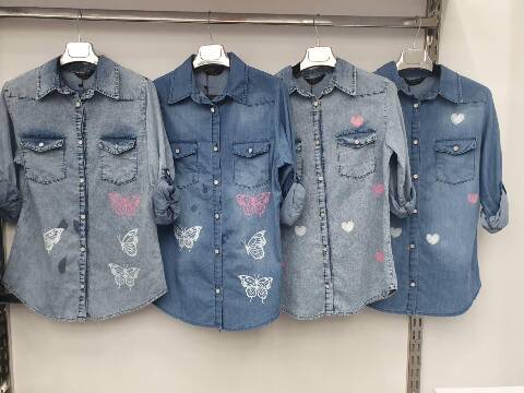 Koszsula damskie 5159 1 kolor S-2XL (towar tureckie ) 1