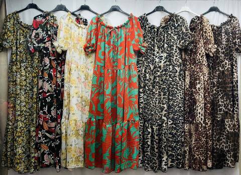 Sukienka damskie 5376 Mix kolor Standard (towar polskie)