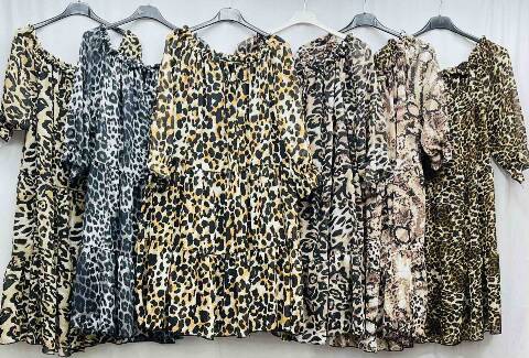 Sukienka damskie 5377 Mix kolor Standard (towar polskie)